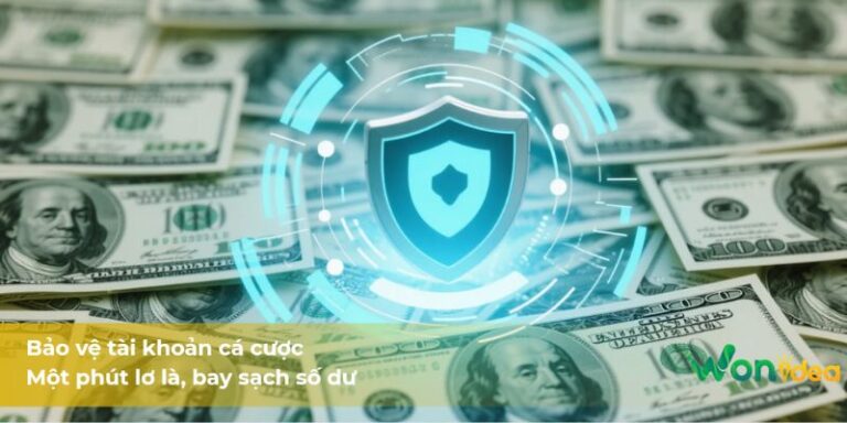 Bảo vệ tài khoản cá cược: Một phút lơ là, bay sạch số dư